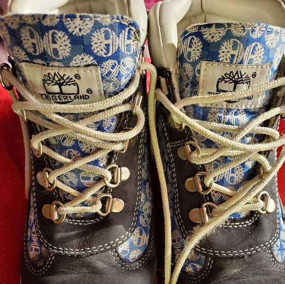 Mens Timberland size 7 Tree Logo Boots. - Picture 2 of 4